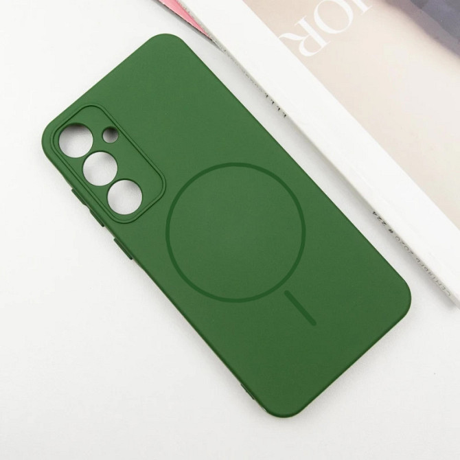 Чехол Silicone Cover Lakshmi Full Camera (AA) with MagFit для Samsung Galaxy S24 Херсон - изображение 2