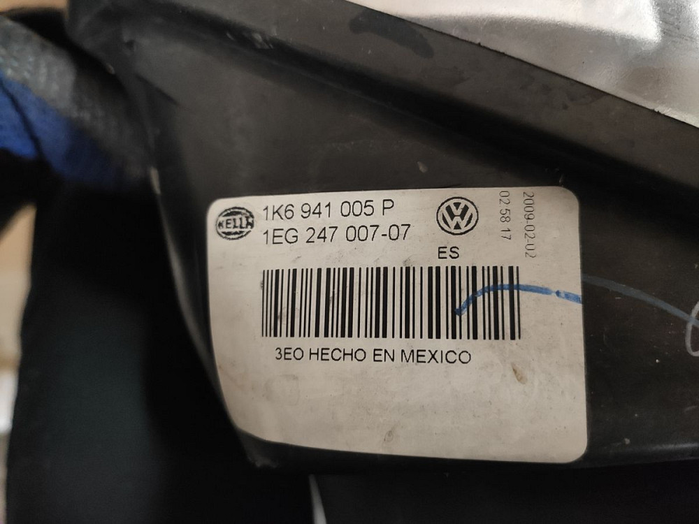 Фара левая VW Golf V 2003-2008 (1K6941005) Ковель - изображение 2