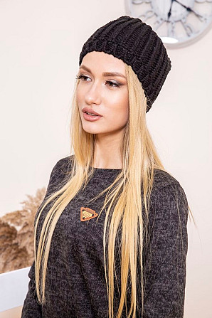 шапка вязана "kamea" Київ - зображення 2