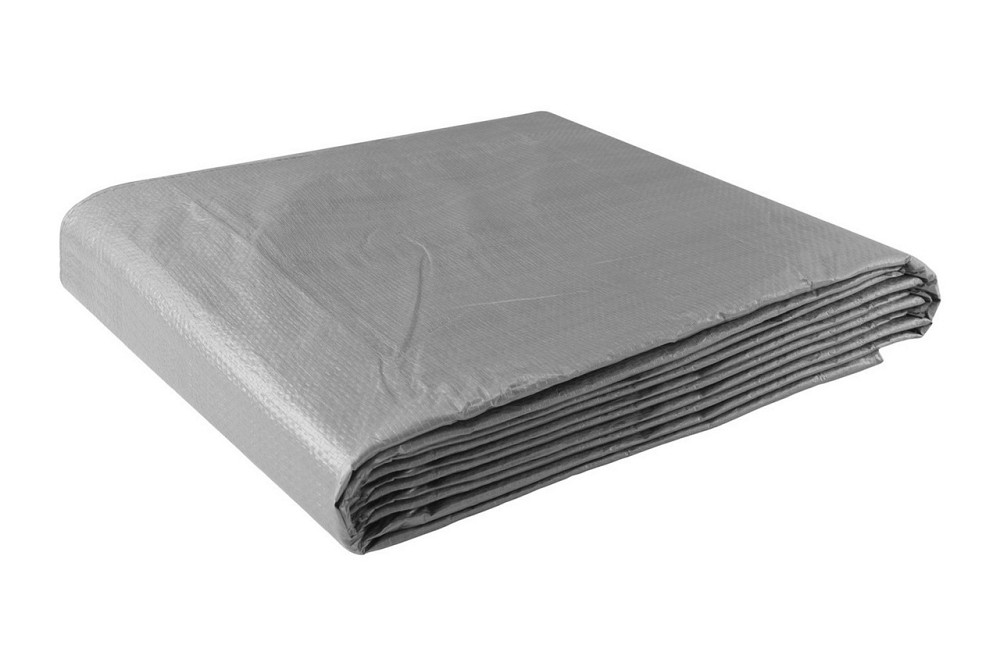 Тент универсальный MASTERTOOL TARPAULIN 4 × 6 м 110 г/м² Silver 79-7406 Харьков - изображение 6