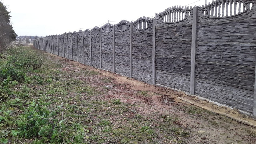 Секции для заборов. Бетонные столбы. Бетонные кольца. Бетонные блоки. Шлакоблоки. Кривий Ріг - зображення 5