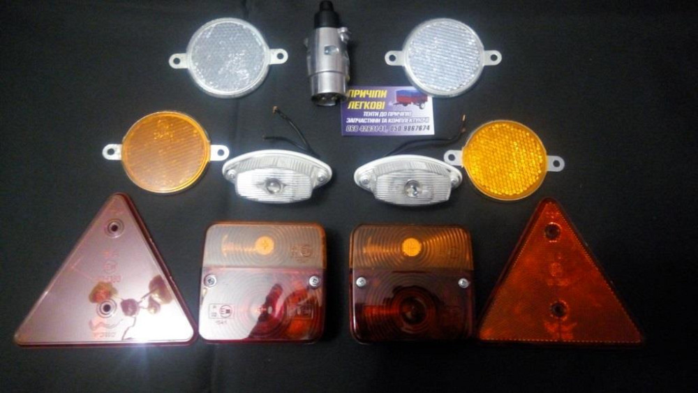 Комплект світлотехніки на легковий причіп "Каченя КС-2" Баришівка - зображення 10