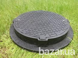 Пластиковый тяжелый люк с замком С250 (25тн) Київ - зображення 1
