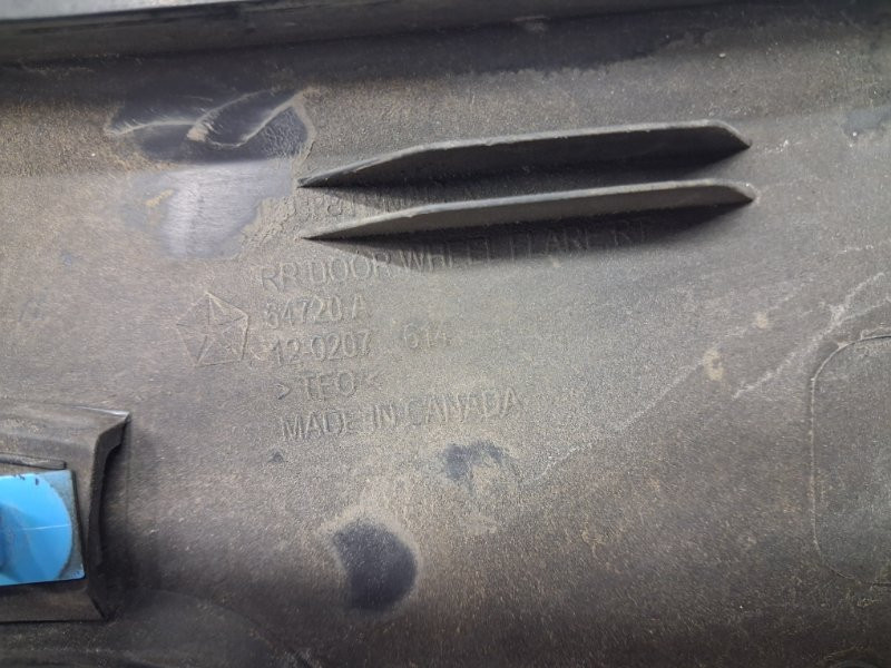 Накладка крыла Jeep Cherokee KL 3.2 БЕНЗИН EHK 2013 задн. прав. (б/у) Киев - изображение 4