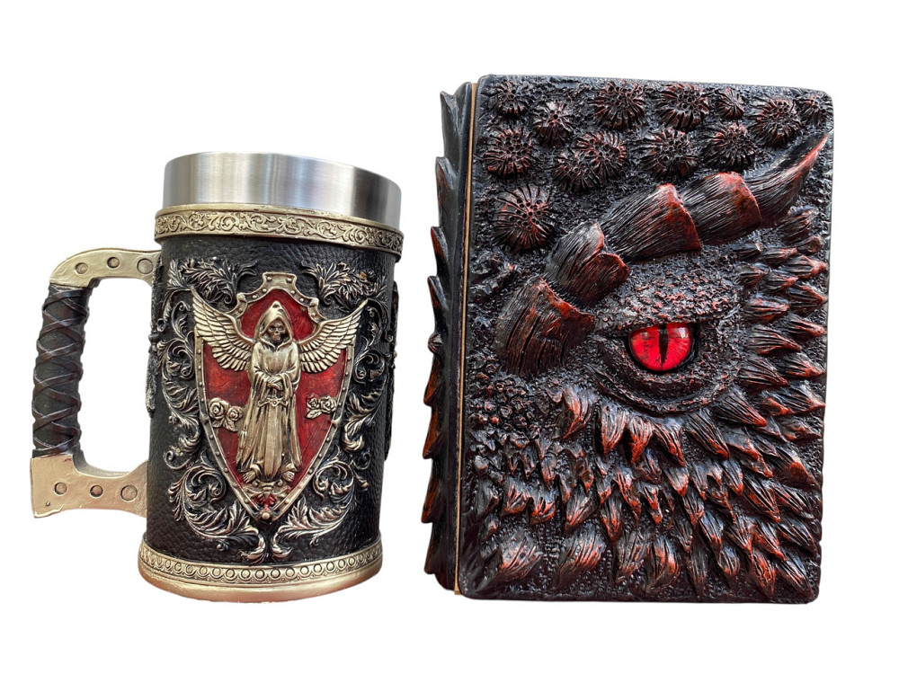 Подарочный набор Кухоль 3 Архангел и Блокнот 3 «Око Пламинного Дракона» Київ - зображення 3