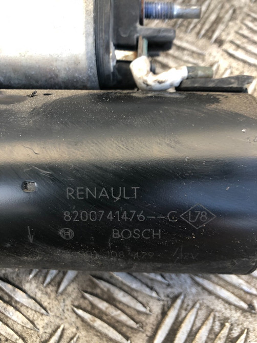 Стартер Renault Scenic III 1.9 dci 2009-2016 (8200741476) Ковель - изображение 2