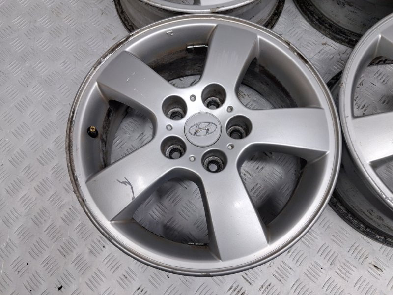 Диски титан комплект R16 Hyundai Tucson JM 2.0 DIESEL D4EA 2004 (б/у) Киев - изображение 4
