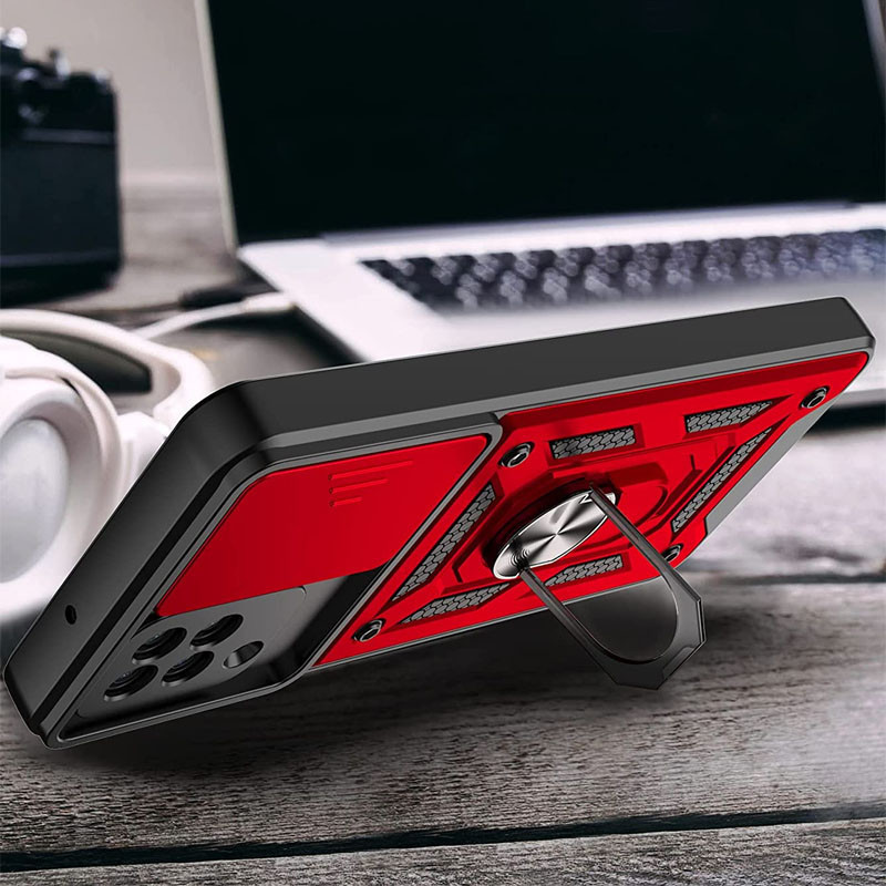 Ударопрочный чехол Camshield Serge Ring для Samsung Galaxy A22 4G / M32 Херсон - зображення 8