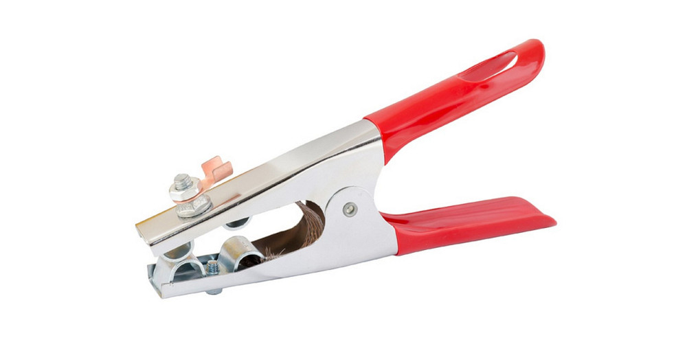 Зажим массы сварочный MASTERTOOL American type 300 А  резиновые ручки 81-0116 Харків - зображення 1