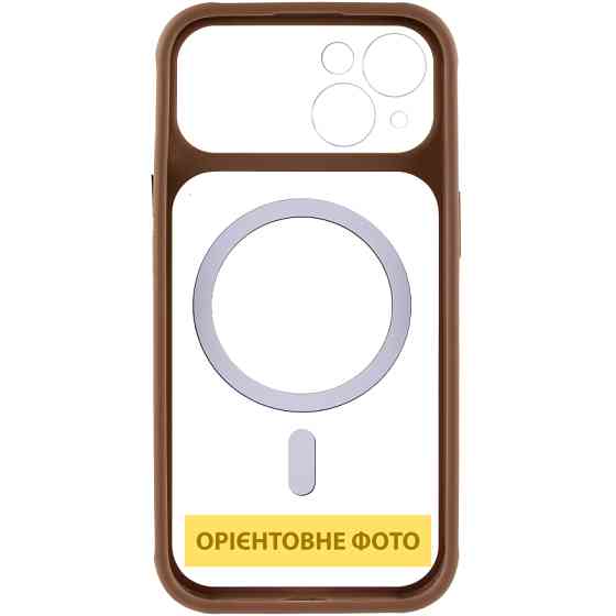 Чехол TPU+PC GETMAN Moon Clear with MagSafe для Apple iPhone 15 (6.1") Херсон