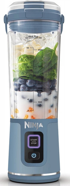 Фитнес-блендер аккумуляторный Ninja BC151EUNV 150 Вт синий Киев - изображение 2