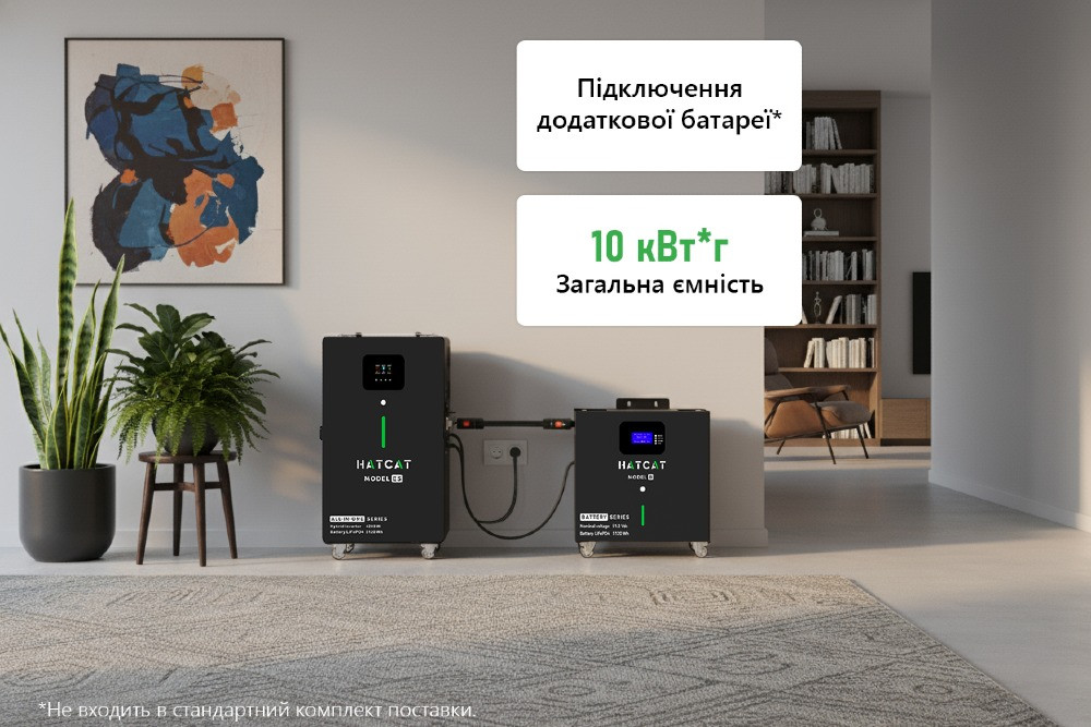 Зарядна станція HATCAT ALL-IN-ONE 4200 Вт 5120 Вт год LiFePO4 Київ - зображення 10