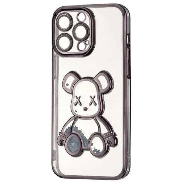 Чохол Shining Bear Case для iPhone 15 Pro Max Black (Код товару:39361) Харків - зображення 1