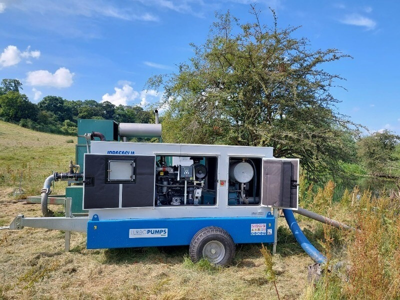 Мотопомпа дизельна насосна TurboPumps в кожухе Киев - изображение 1