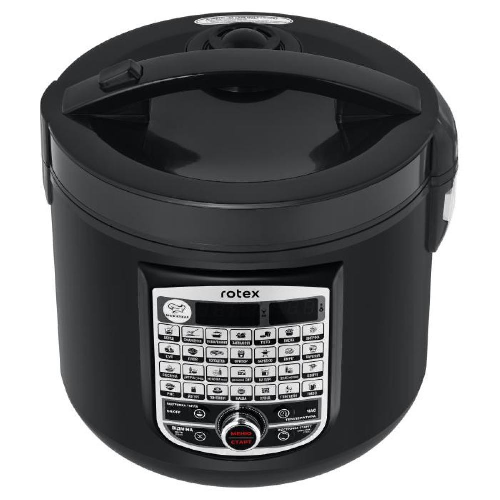 Мультиварка Rotex RMC506-CB 900 Вт черная Київ - зображення 6