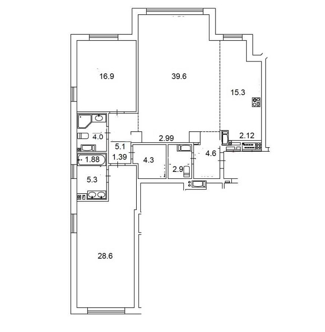 продажа 3-к квартира Киев, Шевченковский, 246870 $ Київ - зображення 2