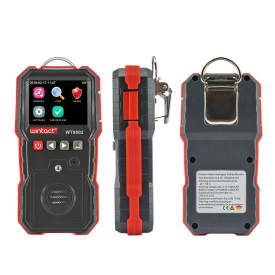 Газоанализатор сероводорода H2S (0-100 μmol/mol) WINTACT WT8802 Харків - зображення 3