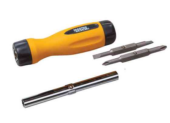 Отвертка MASTERTOOL 4-В-1 PH1-PH2/SL5-SL6 75 мм 40-0516 Харків