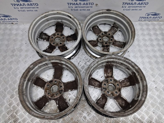 Диски титан комплект R17 Mitsubishi Outlander CU 2.4 БЕНЗИН 4G69 2003 (б/у) Київ - зображення 6