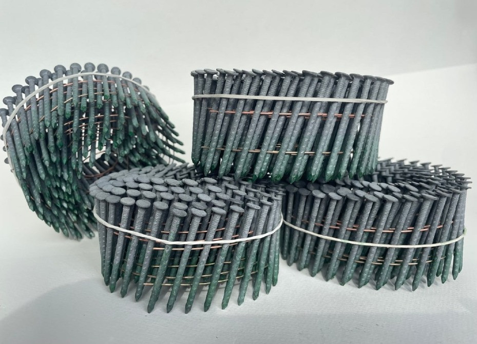 Гвозди барабанные ершёные 3,1×90 мм с покрытием M-Fusion (15°) 2400шт Днепр - изображение 6