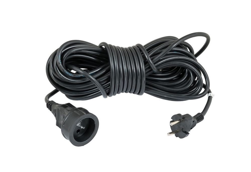 Удлинитель одноместный ЛЕМИРА У6-002 ПВС 2х1.0 мм² 15 м 2.2 кВт 94-0017 Харків - зображення 1