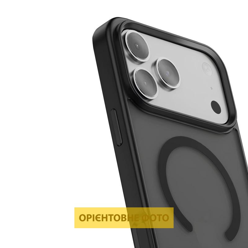 TPU+PC чехол Metal Buttons with MagSafe Colorful для Apple iPhone 17 (6.3") Херсон - изображение 3