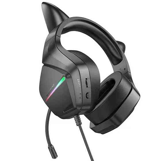 Уценка Накладные наушники Borofone BO106 Cute cat (USB+3.5mm/2m) Херсон