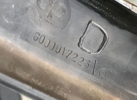 Бу накладка правая заднего бампера Renault Laguna 2, G000017223/G, хетчбэк. Кропивницкий - изображение 3