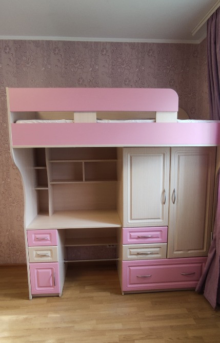 Дитяче двоярусне ліжко, Ліжко-горище Київ - зображення 1