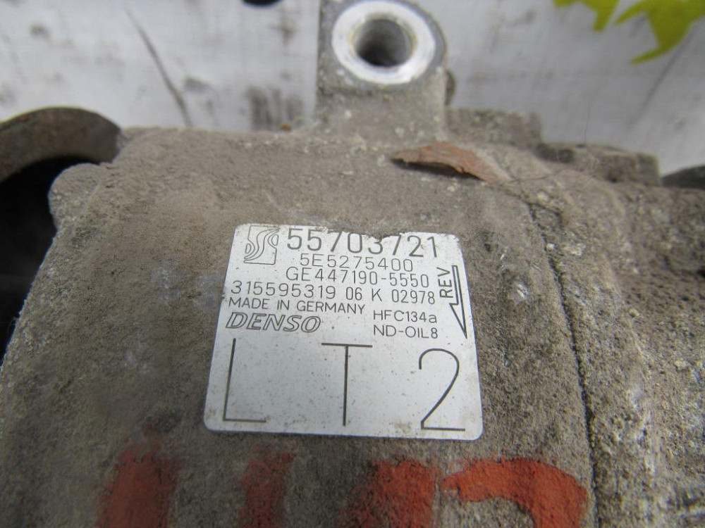 Компресор кондиционера Opel Combo 1.3 CDTI 2001-2011 (55703721) Ковель - изображение 2