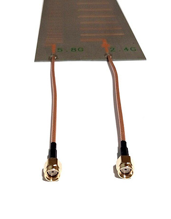 Антенна Yagi 2420-2640/5480-5640MHz 16dBi, до 40W, AOSIYANT, RP SMA разъем, направленная Дніпро - зображення 9