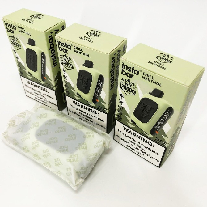 • Холодний Ментол • Сигарета InstaBar WT 20000 тяг Київ - зображення 4