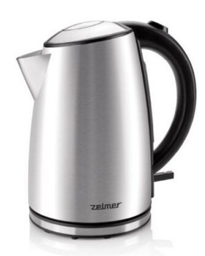 Електрочайник Zelmer ZCK1274 1.7 л серебристый Київ - зображення 1