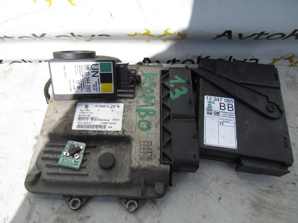 Блок управления двигателем Opel Combo 1.3 JTD 2001-2011 (6IT-M145H) Ковель - зображення 1