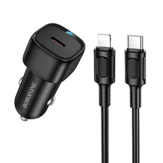 АЗУ Borofone BZ34A Cloud PD20W (1USB-C) + кабель Type-C to Lightning Херсон