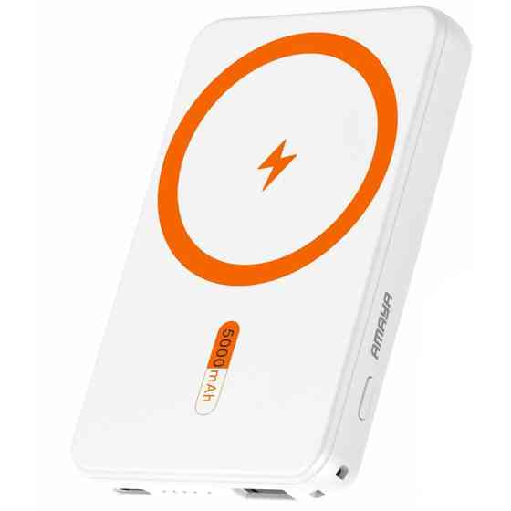 Портативное ЗУ Power Bank Amaya W17 15W+PD22.5W с БЗУ 5000 mAh Херсон