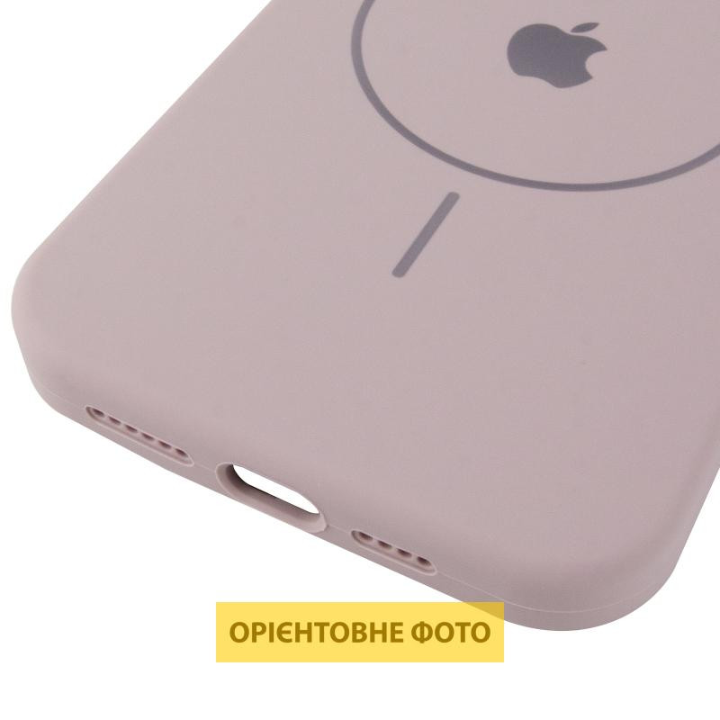 Чехол Silicone Case Full Protective (AA) V2 with MagSafe для Apple iPhone 16e (6.1") Херсон - зображення 5