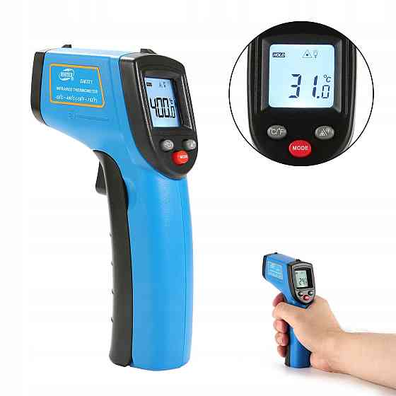 Пирометр инфракрасный -50-400°C BENETECH GM321 Харьков