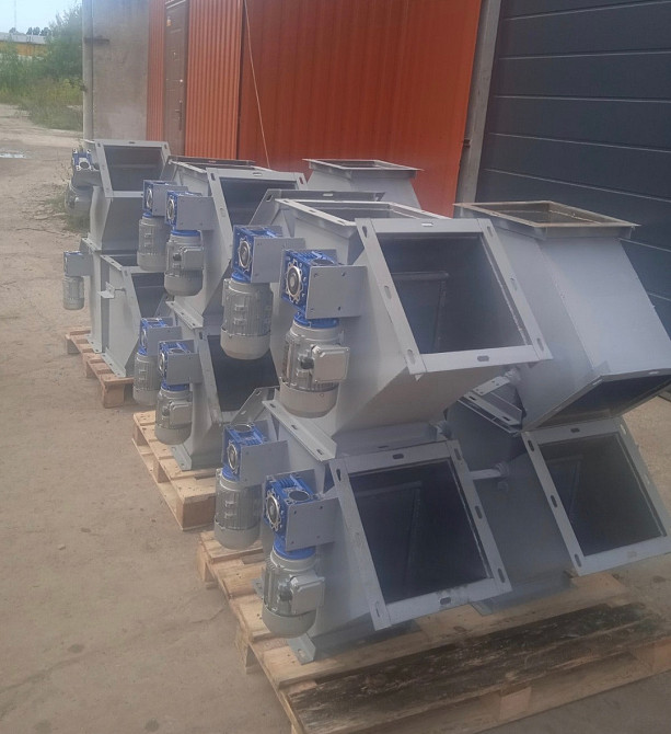 Клапан перекидной КОР-8 300х300 , самотечное оборудование Киев - изображение 9