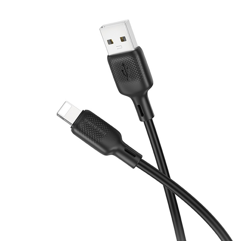 Дата кабель Borofone BX113 Lenny USB to Lightning 2.4A (2m) Херсон - изображение 2
