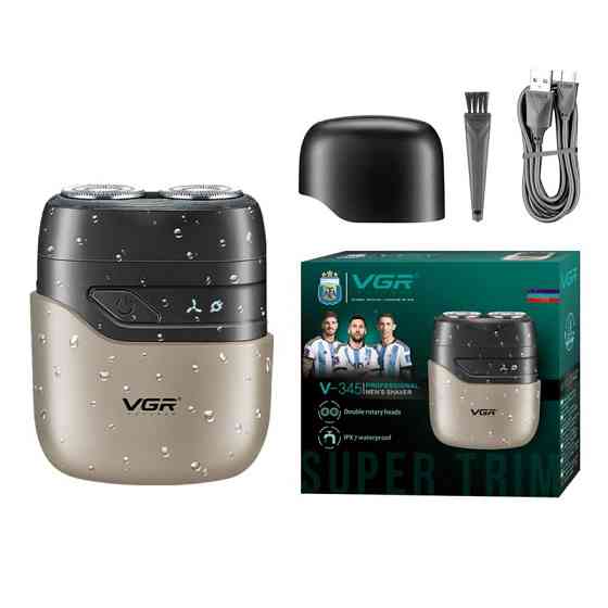Электробритва VGR V-345 GREY серая Київ