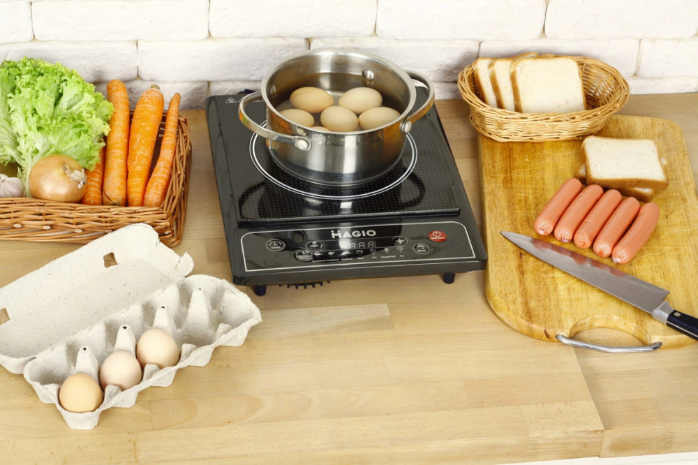 Плита индукционная настольная Magio MG-441 1350 Вт Київ - зображення 4