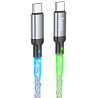 Дата кабель Hoco U112 Shine Type-C to Type-C 60W (1m) Херсон