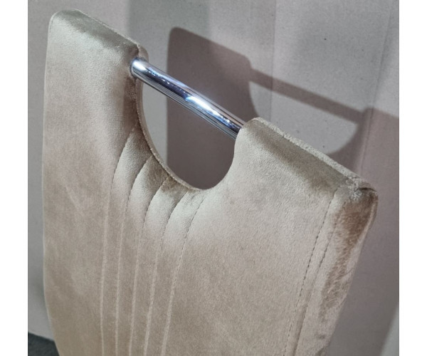 Стілець Аріана м'який коричневий велюр Днепр - изображение 6