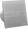 Вытяжной вентилятор CATA E-100 GSTH TIMER HYGRO SILVER (00900600) для ванной комнаты Киев