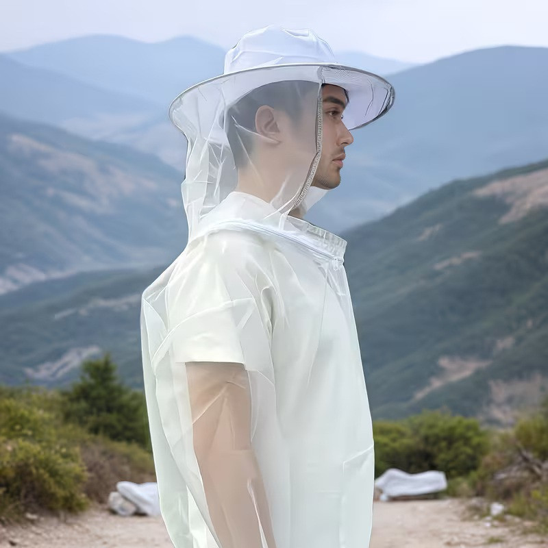 Антимоскитная куртка с шляпой белая универсальный размер (3521 342) Одесса - изображение 5