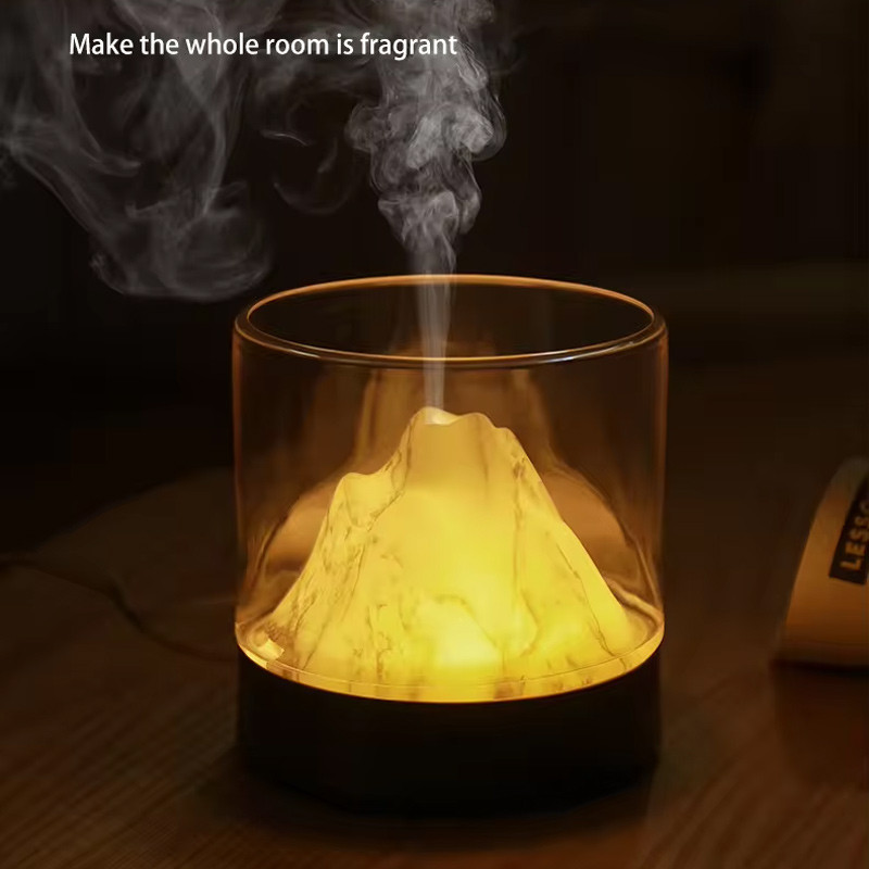 Увлажнитель воздуха с арома D5 Mountain gradient colour 300ml Херсон - изображение 2