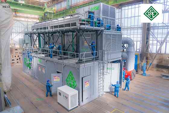 Когенераційна установка RSE 4500 кВт , газова міні-ТЕЦ 4,5 МВт для промисловості поставка 2–6 місяцi Кропивницький