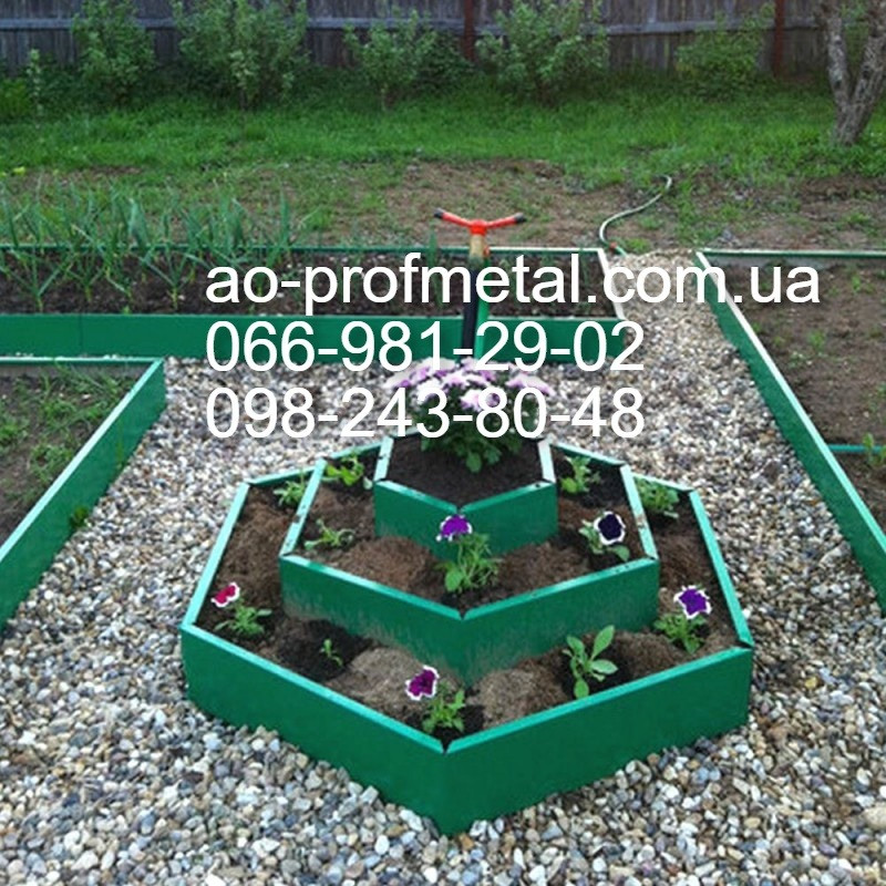 Клумби для рослин і квіткові клумби з металу Киев - изображение 6