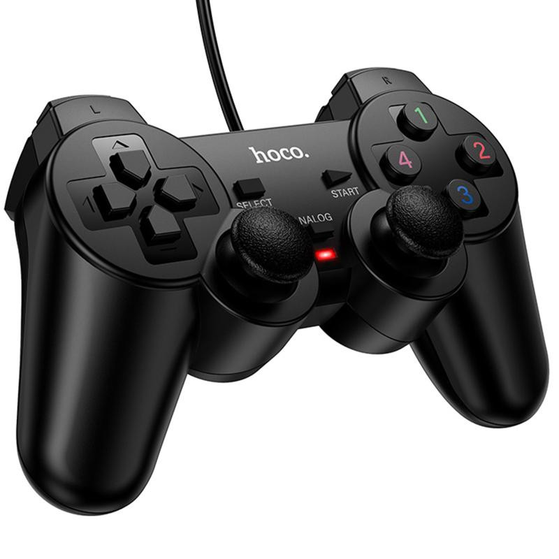 Игровой проводной джойстик геймпад Hoco GA3 Max Joy for PC Херсон - зображення 6